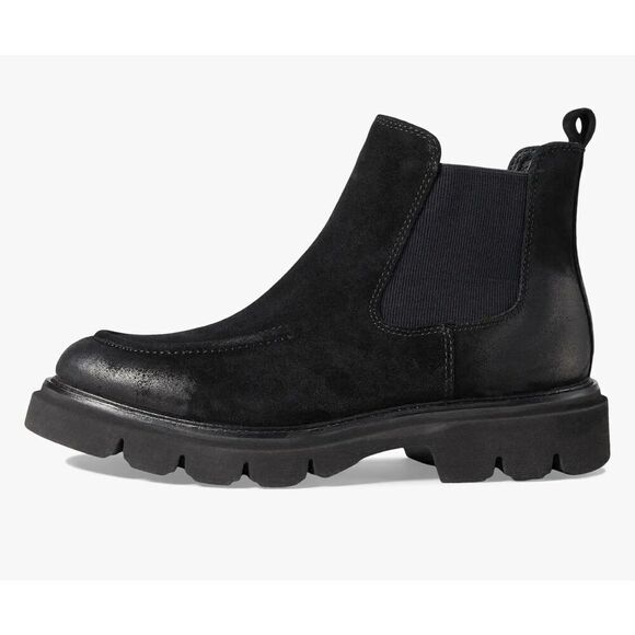 Sofft Shoes - Sofft Booties Size 7.5 Black Leather Suede Samira Waterproof Pull On Boots NEW